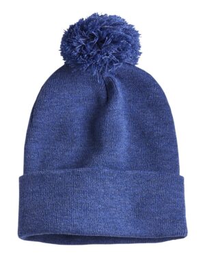 Sportsman 12" Pom-Pom Cuffed Beanie - Image 25