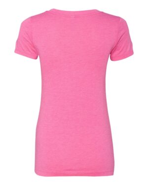 Next Level Women’s Triblend Deep V-Neck T-Shirt - Image 6