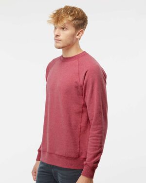 Independent Trading Co. Unisex Special Blend Raglan Crewneck Sweatshirt - Image 23