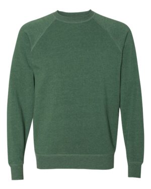 Independent Trading Co. Unisex Special Blend Raglan Crewneck Sweatshirt - Image 34