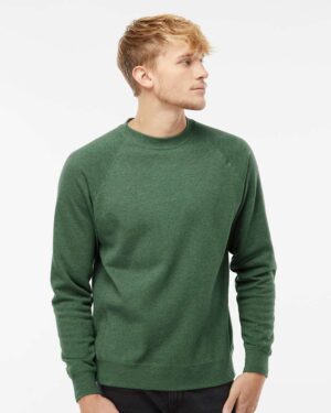 Independent Trading Co. Unisex Special Blend Raglan Crewneck Sweatshirt - Image 37