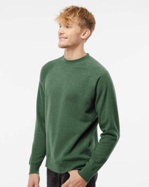 Independent Trading Co. Unisex Special Blend Raglan Crewneck Sweatshirt - Image 38