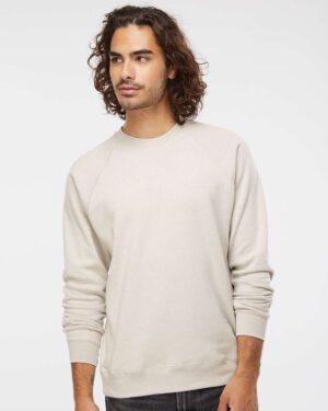 Independent Trading Co. Unisex Special Blend Raglan Crewneck Sweatshirt - Image 61