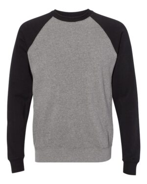 Independent Trading Co. Unisex Special Blend Raglan Crewneck Sweatshirt - Image 46