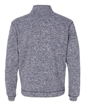 J. America Men's Cosmic Fleece Quarter-Zip Sweatshirt - Image 8