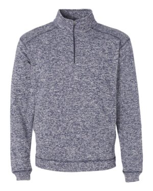 J. America Men's Cosmic Fleece Quarter-Zip Sweatshirt - Image 7