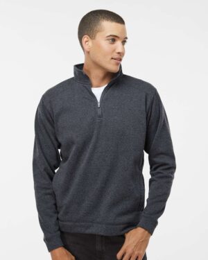 J. America Men's Cosmic Fleece Quarter-Zip Sweatshirt - Image 16