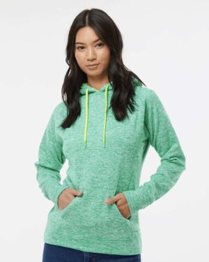 J. America Women’s Cosmic Fleece Hooded Sweatshirt - Image 22