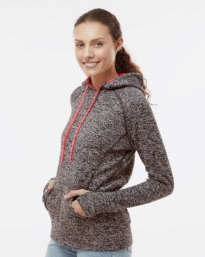 J. America Women’s Cosmic Fleece Hooded Sweatshirt - Image 11