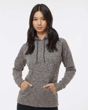 J. America Women’s Cosmic Fleece Hooded Sweatshirt - Image 4