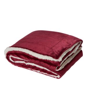 Alpine Fleece Micro Mink Sherpa Blanket - Image 6