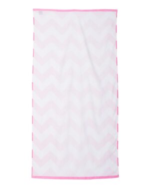 Carmel Towel Company Chevron Velour Beach Towel - Image 4