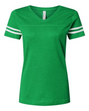 LAT Women's Football V-Neck Fine Jersey Tee - Image 13