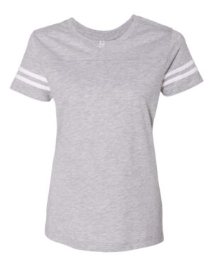 LAT Women's Football V-Neck Fine Jersey Tee - Image 16