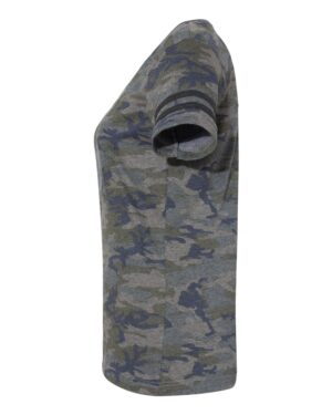 LAT Women's Football V-Neck Fine Jersey Tee - Image 12