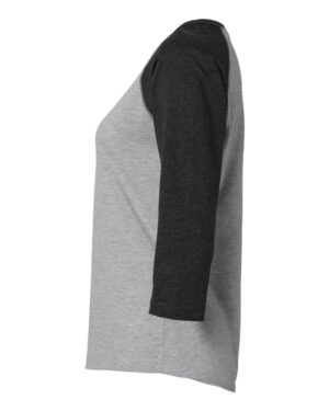 LAT Women's Baseball Fine Jersey Three-Quarter Sleeve Tee - Image 23