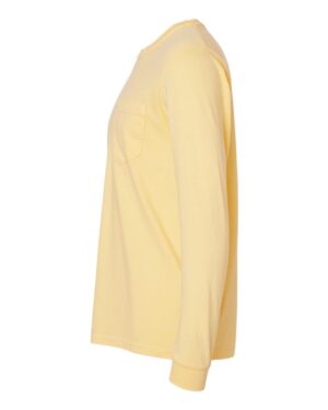 Comfort Colors Unisex Garment-Dyed Heavyweight Long Sleeve Pocket T-Shirt - Image 18