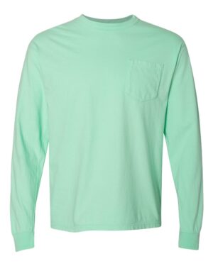 Comfort Colors Unisex Garment-Dyed Heavyweight Long Sleeve Pocket T-Shirt - Image 52
