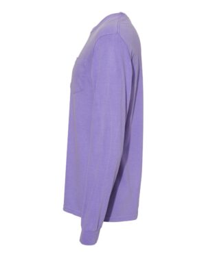 Comfort Colors Unisex Garment-Dyed Heavyweight Long Sleeve Pocket T-Shirt - Image 84