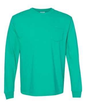 Comfort Colors Unisex Garment-Dyed Heavyweight Long Sleeve Pocket T-Shirt - Image 46