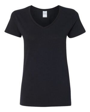 Gildan Women's Heavy Cotton™ V-Neck T-Shirt - Image 4