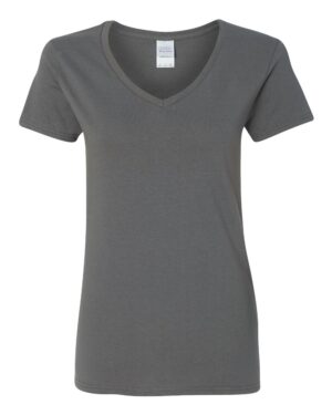 Gildan Women's Heavy Cotton™ V-Neck T-Shirt - Image 7