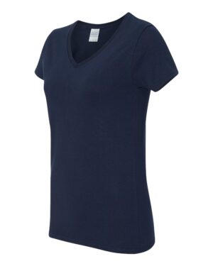 Gildan Women's Heavy Cotton™ V-Neck T-Shirt - Image 23