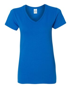 Gildan Women's Heavy Cotton™ V-Neck T-Shirt - Image 31