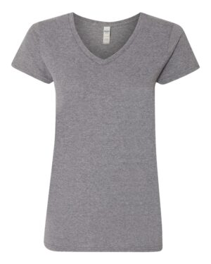 Gildan Women's Heavy Cotton™ V-Neck T-Shirt - Image 13