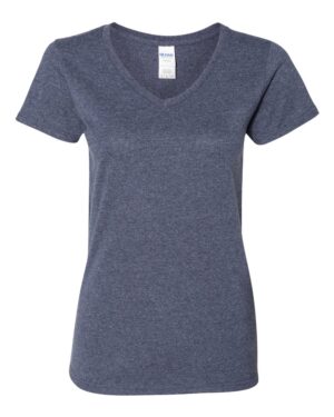 Gildan Women's Heavy Cotton™ V-Neck T-Shirt - Image 16