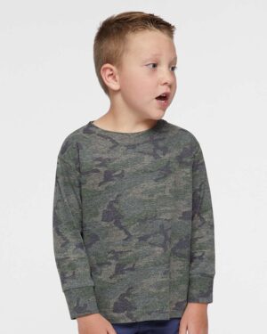 Rabbit Skins Toddler Fine Jersey Long Sleeve Tee - Image 73