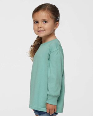 Rabbit Skins Toddler Fine Jersey Long Sleeve Tee - Image 68