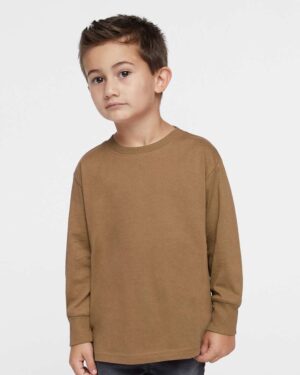 Rabbit Skins Toddler Fine Jersey Long Sleeve Tee - Image 13