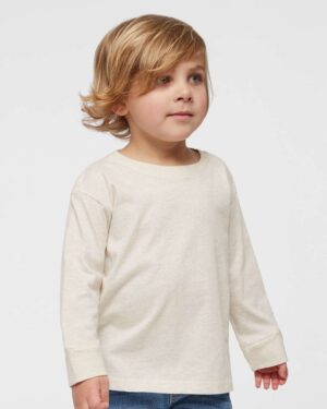 Rabbit Skins Toddler Fine Jersey Long Sleeve Tee - Image 40
