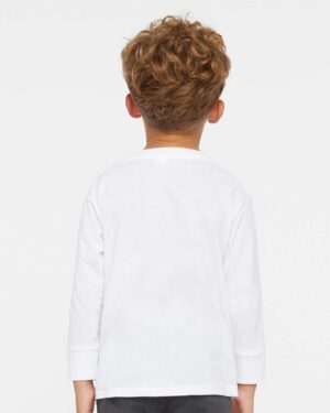Rabbit Skins Toddler Fine Jersey Long Sleeve Tee - Image 84