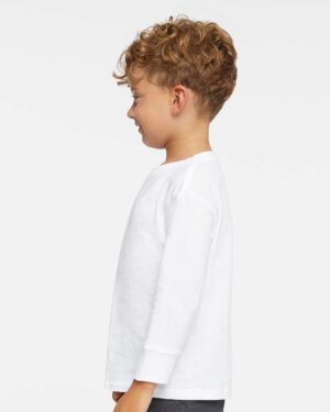 Rabbit Skins Toddler Fine Jersey Long Sleeve Tee - Image 83