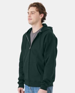 Hanes Unisex Ultimate Cotton® Full-Zip Hooded Sweatshirt - Image 28