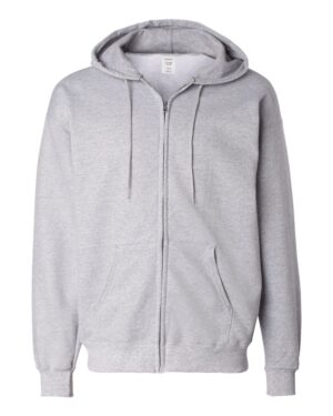 Hanes Unisex Ultimate Cotton® Full-Zip Hooded Sweatshirt - Image 36