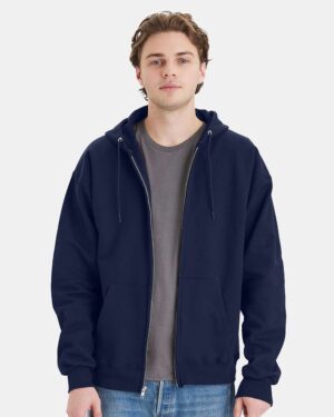 Hanes Unisex Ultimate Cotton® Full-Zip Hooded Sweatshirt - Image 51