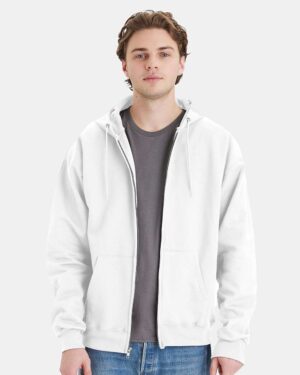 Hanes Unisex Ultimate Cotton® Full-Zip Hooded Sweatshirt - Image 57