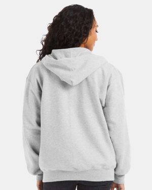 Hanes Unisex Ultimate Cotton® Full-Zip Hooded Sweatshirt - Image 6