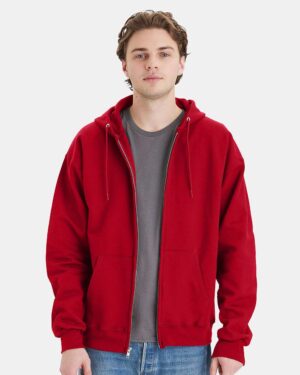 Hanes Unisex Ultimate Cotton® Full-Zip Hooded Sweatshirt - Image 33