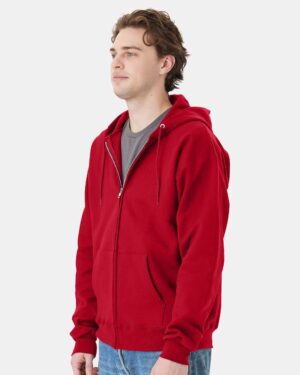 Hanes Unisex Ultimate Cotton® Full-Zip Hooded Sweatshirt - Image 34