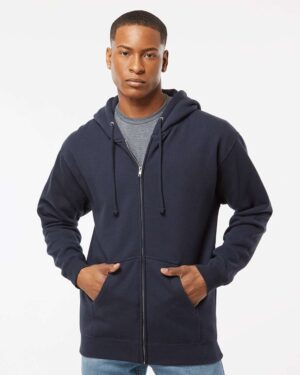 Independent Trading Co. Unisex Heavyweight Full-Zip Hooded Sweatshirt - Image 46