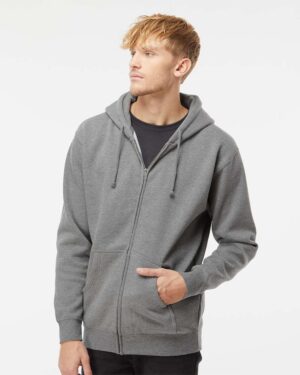 Independent Trading Co. Unisex Heavyweight Full-Zip Hooded Sweatshirt - Image 37