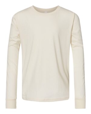 BELLA + CANVAS Youth Jersey Long Sleeve Tee - Image 4