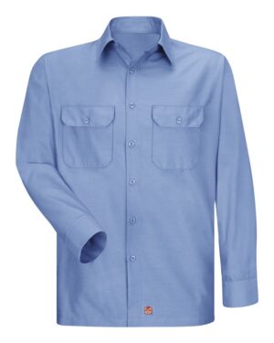 Red Kap Men's Ripstop Long Sleeve Shirt - Image 9
