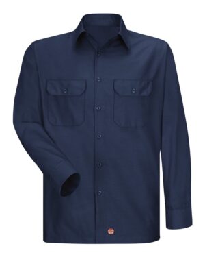 Red Kap Men's Ripstop Long Sleeve Shirt - Image 11