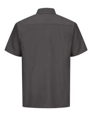 Red Kap Men's Ripstop Short Sleeve Work Shirt - Image 4