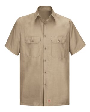 Red Kap Men's Ripstop Short Sleeve Work Shirt - Image 7